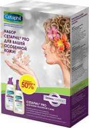 Набор, Cetaphil (Сетафил) 235 мл + 118 мл Про пенка матирующая + крем себорегулирующий увлажняющий