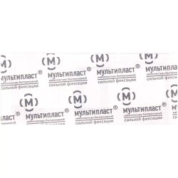 Лейкопластырь бактерицидный Мультипласт сильная фиксация р. 1.9смx7.2см 200 шт.