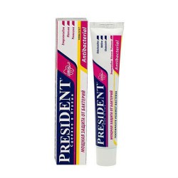 Зубная паста PresiDent антибактериальная 50 мл