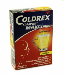 Колдрекс МаксГрипп пор. д/р-ра д/приема внутрь 6.427 г 5 шт.
