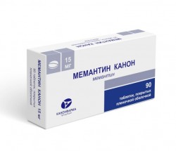 Мемантин Канон табл. п/о пленочной 15 мг 90 шт.