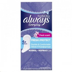 Прокладки женские ежедневные Always фреш энд протект нормал 20 шт.