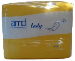 Прокладки урологические для женщин AMD леди экстра 28 шт.