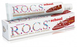Зубная паста Rocs Тинс для детей и подростков 8-18 лет кола и лимон 74 г