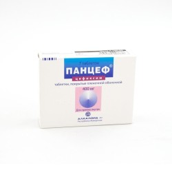 Панцеф табл. п/о пленочной 400 мг 7 шт.