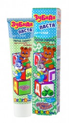 Зубная паста для детей Страна сказок против кариеса с 0 лет 40 г